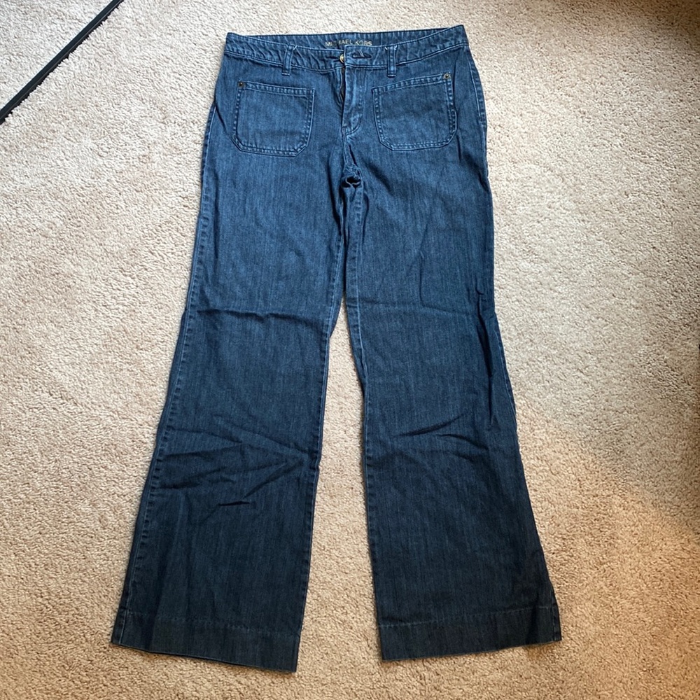 Michael Kors Wide Leg Jeans Size 6